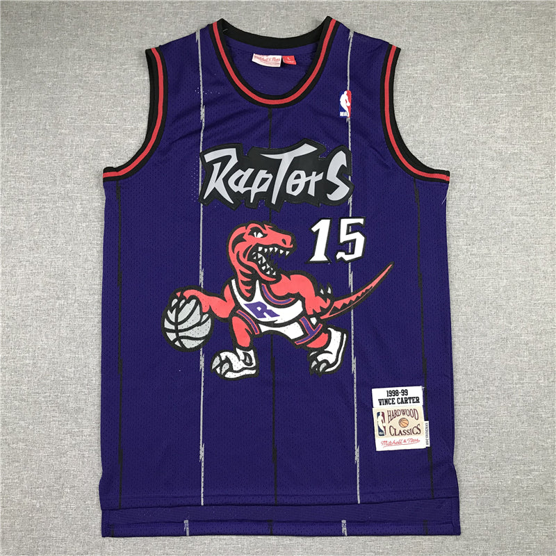 Men's Toronto Raptors Vince Carter Mitchell & Ness Purple Classics Jersey