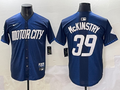 Men's Detroit Tigers Zach McKinstry Navy 2024 City Connect Limited Jersey