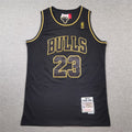 Men's Chicago Bulls Michael Jordan Black 1997/98 Hardwood Classics Swingman Jersey