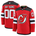 Men's New Jersey Devils Fanatics Red Home Premium Custom Jersey