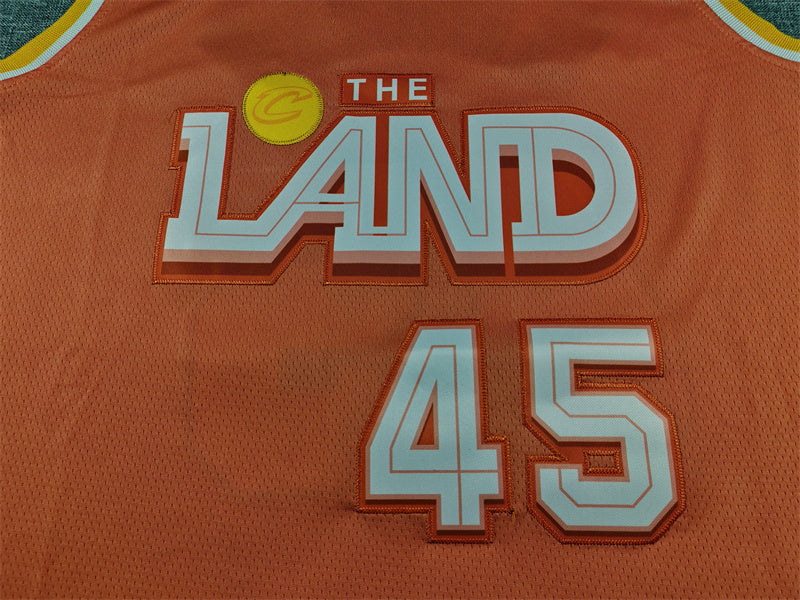 Men's Cleveland Cavaliers Donovan Mitchell Orange 2025/26 Swingman Jersey - City Edition