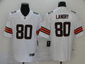 Men's Cleveland Browns Jarvis Landry White Player Game Jersey