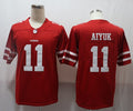 Men's San Francisco 49ers Brandon Aiyuk Red Game Jersey