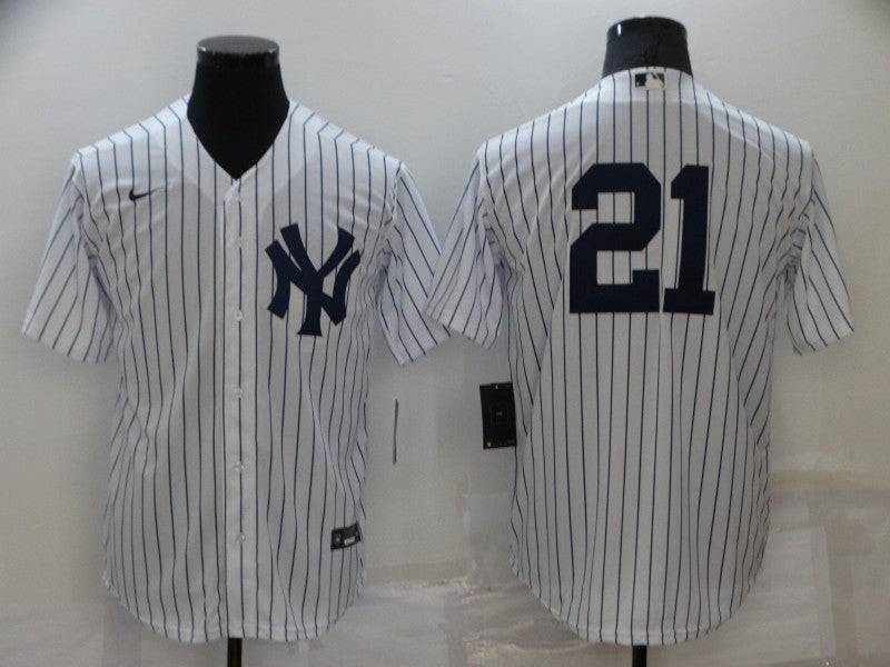 Men's New York Yankees Paul O¡¯Neill White Replica Player Name Jersey