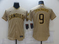 Men's San Diego Padres Jake Cronenworth Khaki Stitched Jersey
