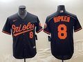 Men's Baltimore Orioles Cal Ripken Jr. Black Replica Baseball Jersey