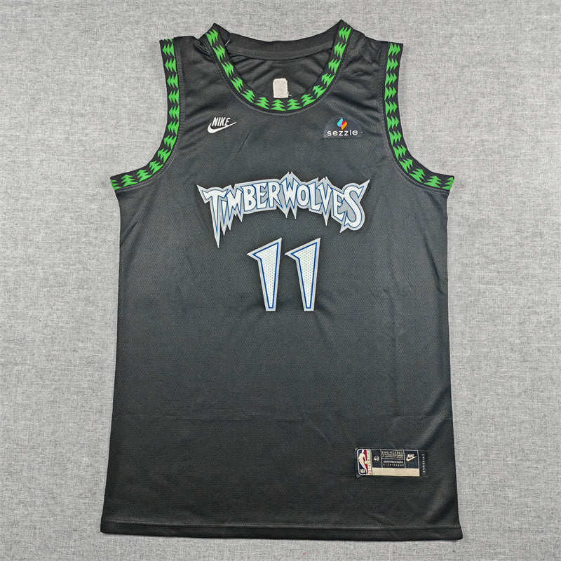 Men's Minnesota Timberwolves Naz Reid Black Swingman Jersey - Classic Edition
