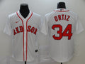 Men's Boston Red Sox David Ortiz White Replica Baseball Jersey