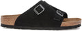 Birkenstock Zurich Suede 1025060 Black Sandals