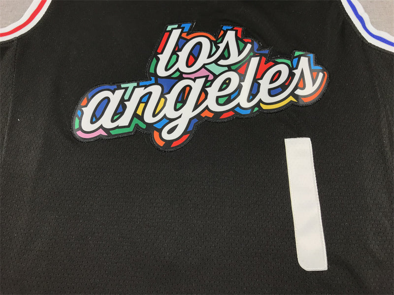 Men's LA Clippers James Harden Black 2022/23 Swingman Jersey - City Edition