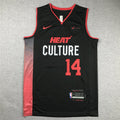 Men's Miami Heat Tyler Herro Black 2023/24 Swingman Jersey - City Edition