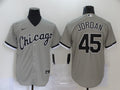 Men's Chicago White Sox Michael Jordan Gray Replica Baseball Jersey