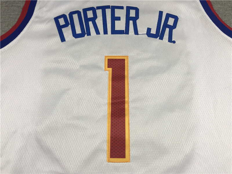 Men's Denver Nuggets Michael Porter Jr. White 2023 Swingman Player Jersey