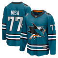Men's San Jose Sharks Michael Misa Fanatics Teal Breakaway Jersey