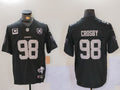 Men's Las Vegas Raiders Maxx Crosby Black 2024 Vapor F.U.S.E. Limited Jersey