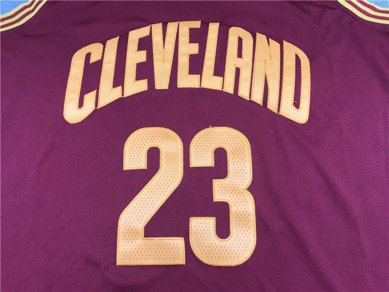 Men's Cleveland Cavaliers LeBron James Red Swingman Fashion Jersey