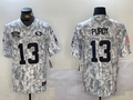 Men's San Francisco 49ers Brock Purdy Arctic Camo 2024 Salute to Service Limited Jersey