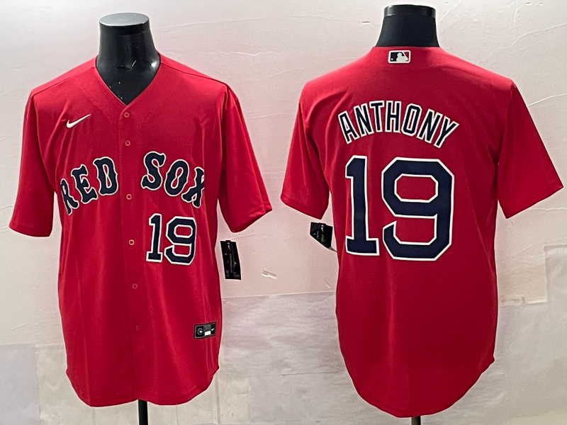 Men's Boston Red Sox Roman Anthony Red Limited Player Jersey