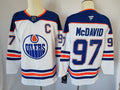Men's Edmonton Oilers Connor McDavid Fanatics White Player Game Jersey