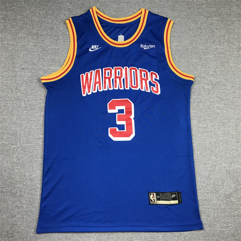 Men's Golden State Warriors Jordan Poole Blue Classic Player Jersey