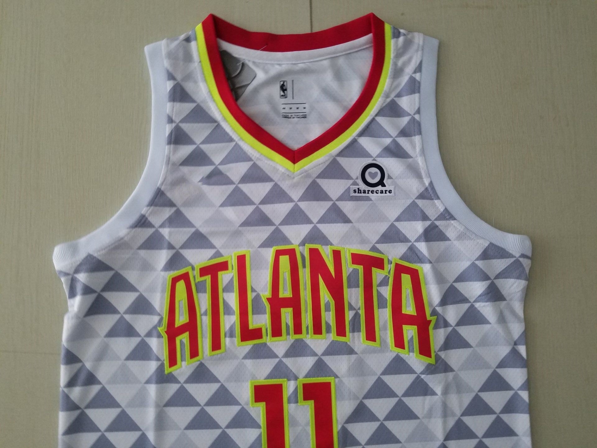 Men's Atlanta Hawks Trae Young White Swingman Player Jersey