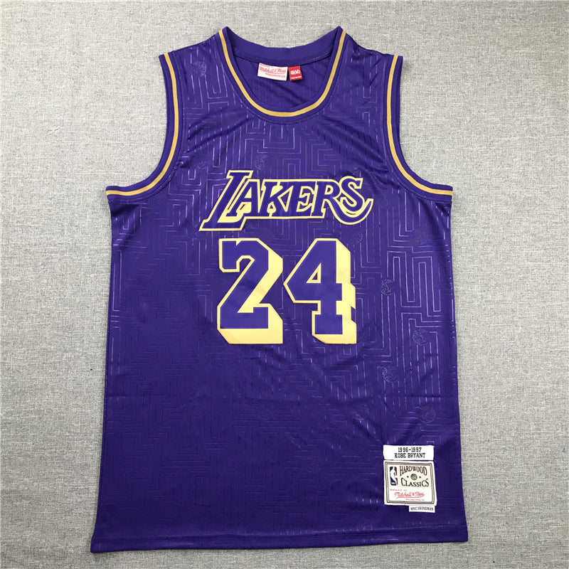 Men's Los Angeles Lakers Kobe Bryant 1996-97 Hardwood Classics Swingman Jersey