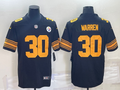 Men's Pittsburgh Steelers Jaylen Warren Black Vapor F.U.S.E. Limited Jersey