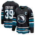 Men's San Jose Sharks Logan Couture Fanatics Black Breakaway Jersey
