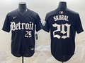 Men's Detroit Tigers Tarik Skubal Black Player Jersey