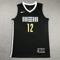 Men's Memphis Grizzlies Ja Morant Black 2023/24 Swingman Jersey - City Edition