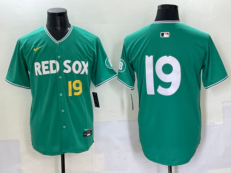 Men's Boston Red Sox Roman Anthony Green 2025 City Connect Limited Player Jersey