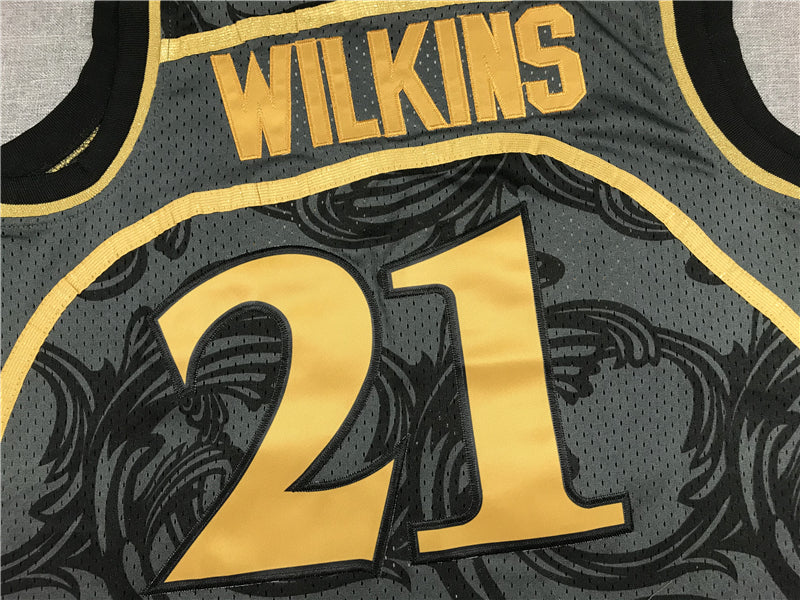 Men's Atlanta Hawks Dominique Wilkins 1986-87 Hardwood Classics Swingman Jersey