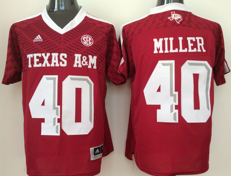 Men's Texas A&M Aggies Von Miller Maroon Player Jersey