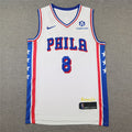 Men's Philadelphia 76ers Paul George White Swingman Jersey - Association Edition