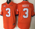 Men's Clemson Tigers Artavis Scott Orange Game Jersey