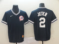 Men's New York Yankees Derek Jeter Navy Stitched Jersey