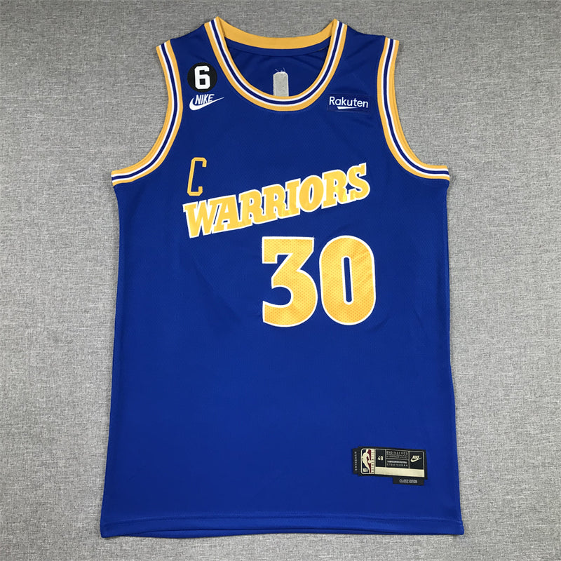 Men's Golden State Warriors Stephen Curry Blue 2022/23 Swingman Jersey - Classic Edition