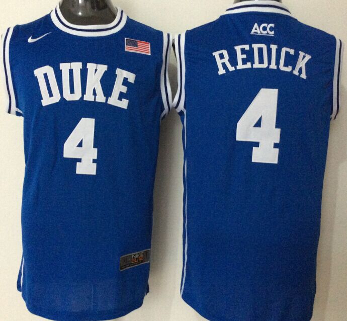 Men's Duke Blue Devils J.J Redick Blue Player Jersey