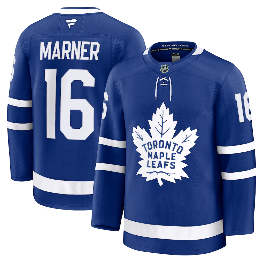 Men's Toronto Maple Leafs Mitch Marner Fanatics Blue Home Premium Jersey