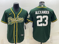 Men's Green Bay Packers Jaire Alexander Green Game Jersey Joint Edition