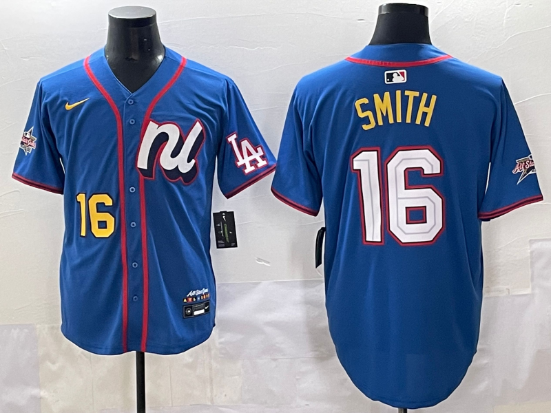 Men's National League Will Smith Blue 2025 All-Star Edition Limited Player Jersey