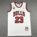 Men's Chicago Bulls Michael Jordan White 1998 All Star Hardwood Classics Authentic Jersey