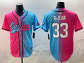 Men's Philadelphia Eagles Cooper DeJean Pink/Blue Game Jersey