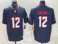 Men's Houston Texans Nico Collins Navy Game Jersey