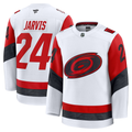 Men's Carolina Hurricanes Seth Jarvis Fanatics White Away Premium Jersey