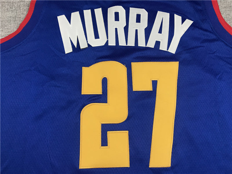 Men's Denver Nuggets Jamal Murray Blue 2020/21 Swingman Player Jersey