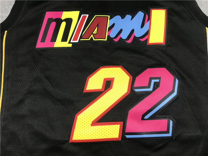 Men's Miami Heat Jimmy Butler Black Swingman Player Jersey - City Edition