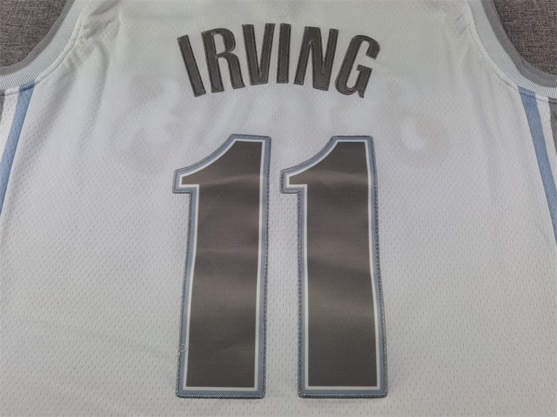 Men's Dallas Mavericks Kyrie Irving White 2024/25 Swingman Player Jersey - City Edition