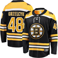 Men's Boston Bruins Matt Grzelcyk Black Player Game Jersey