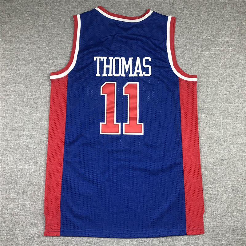 Men's Detroit Pistons Isiah Thomas 1988-89 Hardwood Classics Swingman Jersey